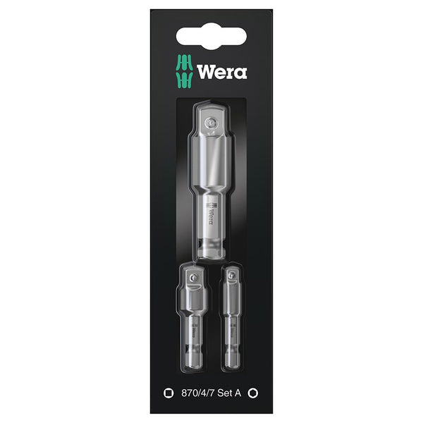 Wera, 870/4/7 SET A SB, 1/4'' Hex, Set