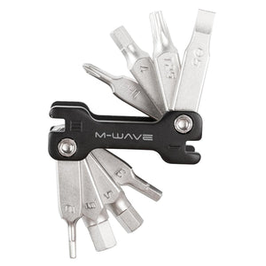 M-Wave, Mini 12, Multi-Tools, Number of Tools: 12, Hex 2mm, 3mm, 4mm, 5mm, 6mm, T25, Phillips, Flat Head, 12, 13, 14 and 15G spoke wrenches