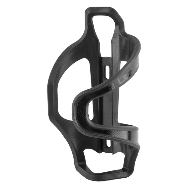 Lezyne Flow SL Water Bottle Cage - Left Side Entry Enhanced Graphics Black