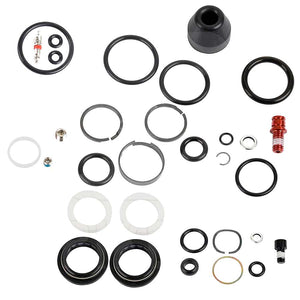 RockShox, 11.4018.018.001, Service kit, Solo air and damper seals, hardware & black seals, SID/Reba Solo Air A2-A3 2013+