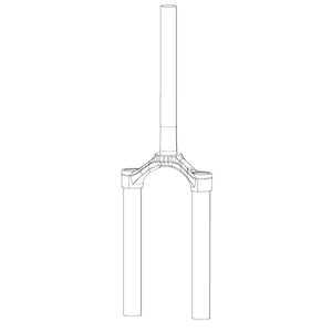 RockShox, CSU for SID SA 29 46OS 1-1/8 DFBLK, 11.4018.008.257