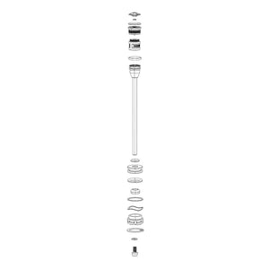 RockShox, Solo Air Spring for SID B1 100 29, 11.4018.010.205