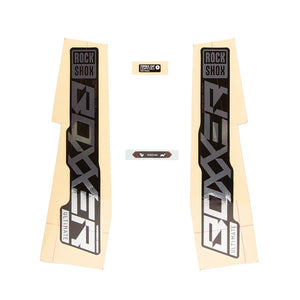 RockShox, Decal Kit for Boxxer ULT Polar/Black, 11.4018.105.003