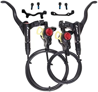 BUCKLOS MTB Hydraulic Disc Brakes, Mountain Bike Right Front 750mm Left Rear 1350mm