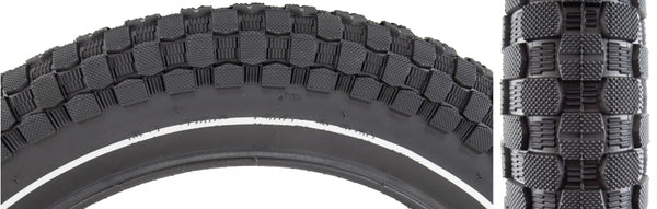 TIRE SUNLT 20x3.3 BK/BK KRAD K905 30 WIRE