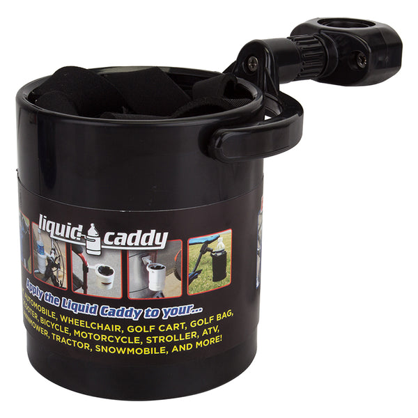 DRINK HOLDER LIQ CADDY CUP-BLACK