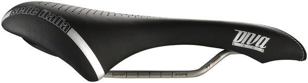 Selle Italia Diva Gel Superflow Saddle - Titanium Black Women's S3