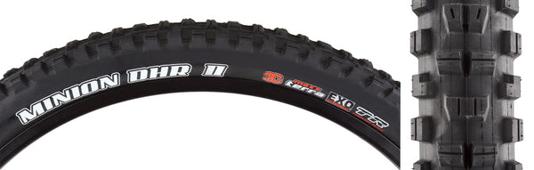 Maxxis Minion DHR II Tire - 27.5 x 2.3, Tubeless, Folding, Black, 3C Maxx Terra, EXO