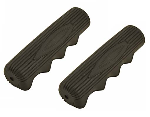 GRIPS 7/8 LONG 115MM KRATON RUBBER 212 BLACK.