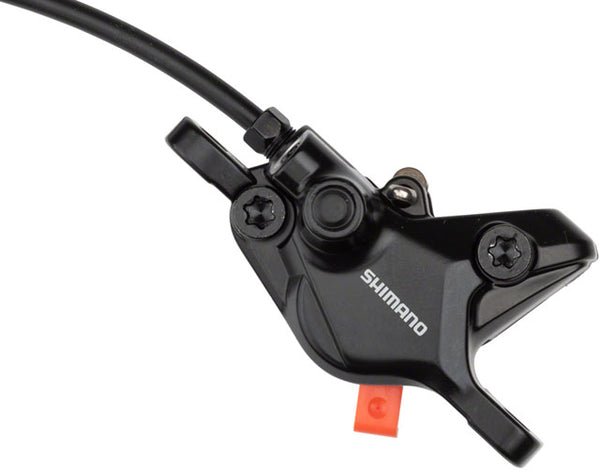 Shimano Deore BL-M4100/BR-MT410 Disc Brake and Lever - Front, Hydraulic, Resin Pads, Gray