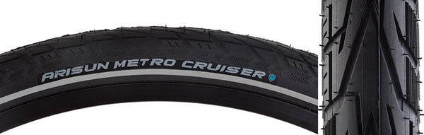 TIRES ARISUN METRO CRUISER 700x38 BK WIRE/30