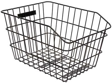 Sunlite - Rear Rack Top Wire Basket 16x13x8 Black