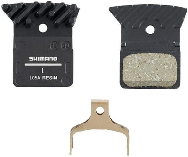 SHI L05A-RF Resin/Steel Disc Pad & Spring-Flat Mt w/ Fin