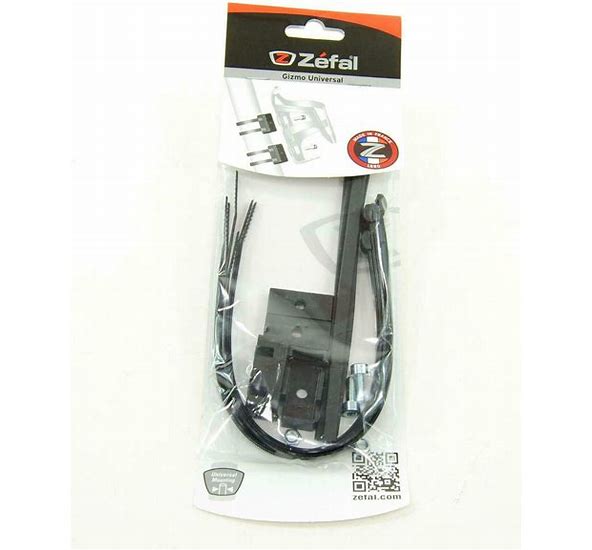 BOTTLE CAGE ZEFAL GIZMO BRACKET UNIVERSAL BK