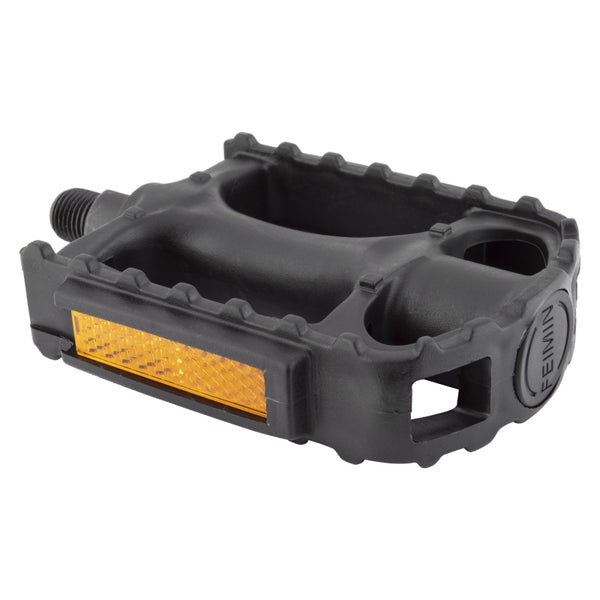 PEDALS SUNLT MTB PLASTIC 1/2in BLK