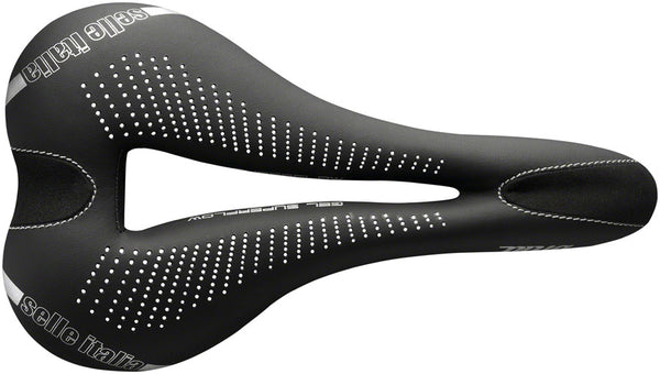 Selle Italia Diva Gel Superflow Saddle - Titanium Black Women's S3