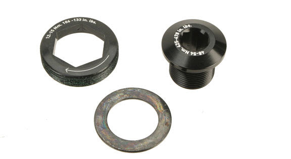 SRAM/ Truvativ GXP M15 Crank Bolt and M26 Cap Black