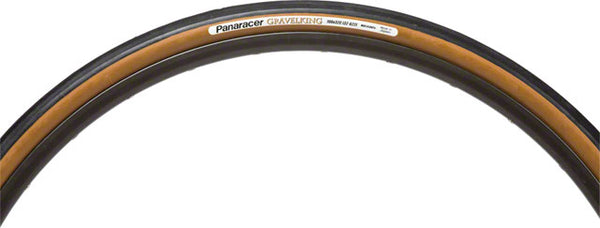 Panaracer GravelKing Tire - 700 x 32 Tubeless Folding Black/Brown