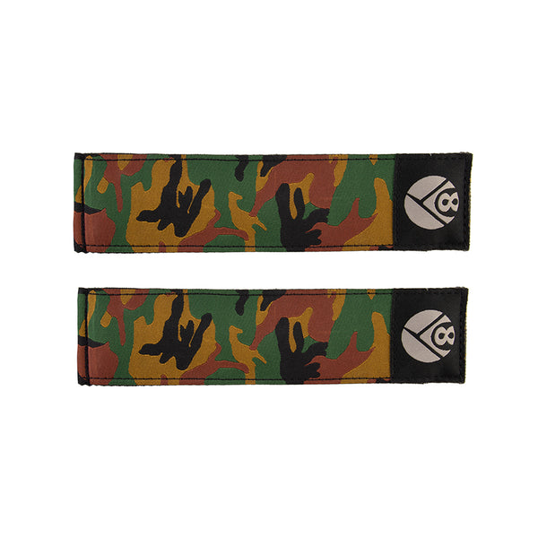 Origin8 - Camo Jungle Toe Straps