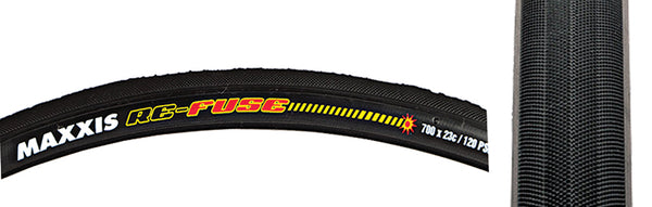 Maxxis ReFuse Road Tire 700 x 23c Folding Black