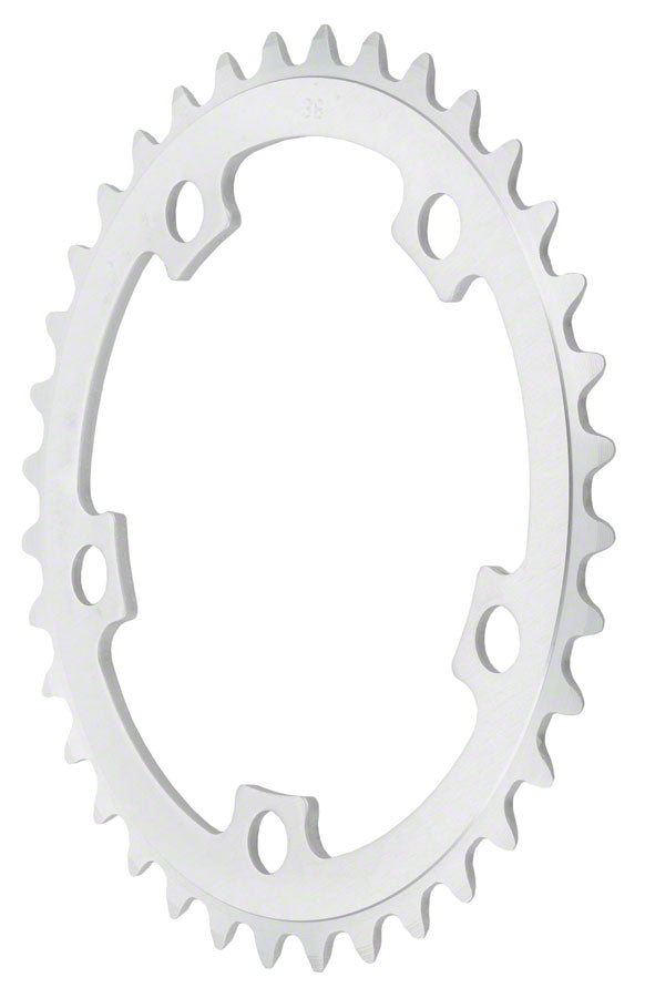 Sugino 42t x 110mm 5-Bolt Mountain Middle Chainring Anodized Silver