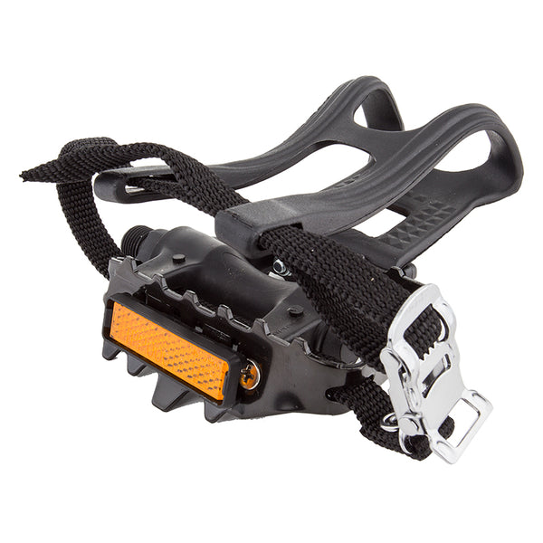 Pedals Sunlite Low Profile Plastic ATB w/ Toe Clip