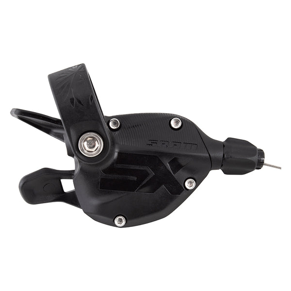 SRAM SHIFTER SX EAGLE TRIGGER 12 SPEED REAR WITH DISCRETE CLAMP A1: BLACK 12 SPEED