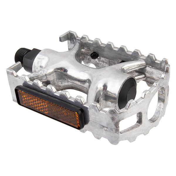 PEDALS SUNLT SPORT 1pc ALY 9/16in SIL