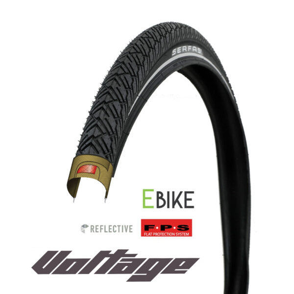 E-VOLTAGE 20-4.0 TIRE W/REFLECTIVE