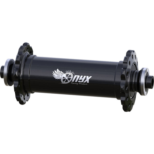 Onyx Vesper Front Hub - QR x 100mm, Black, 24H