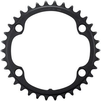 Shimano Ultegra FC-R8100 12-Speed Chainring - 34t, Asymmetric 110 BCD, Black, NK