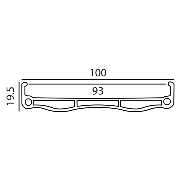 RIM WEI 20 406x93 DHL100 36 BK/NMSW PV