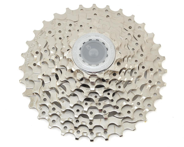 Shimano Alivio CS-HG400 Cassette - 9 Speed, 11-34t, Silver, Nickel Plated