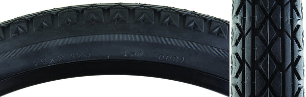 TIRE SUNLT 26x2.125 BK/BK V52 WIRE