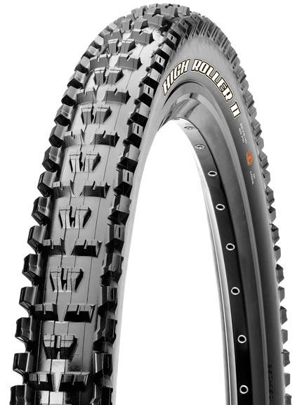 Maxxis High Roller II Tire 27.5''x2.30 Folding Tubeless Ready Dual EXO 60TPI Black