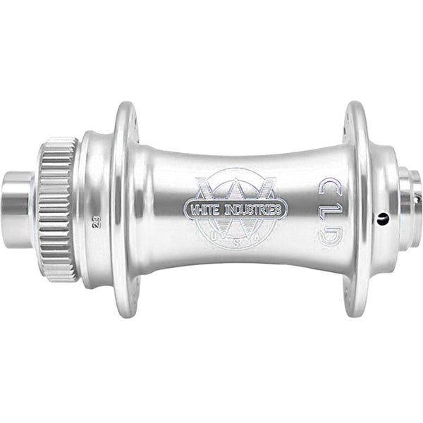 White Industries - CLD Front Hub 28x100x12mm Silver 28H