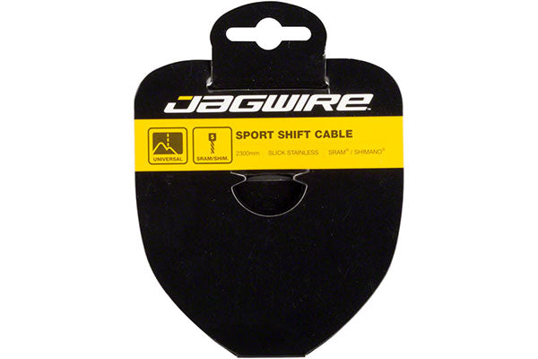 Jagwire Sport Shift Cable - 1.1 x 3100mm Slick Stainless Steel For SRAM/Shimano/Campagnolo