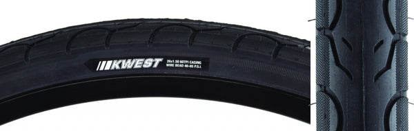 TIRE KEN KWEST 26x1.5 BK/BK SRC/60 WIRE 65psi