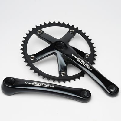 VUELTA PISTA CRANK 46T 170MM SQUARE TAPER:BLACK