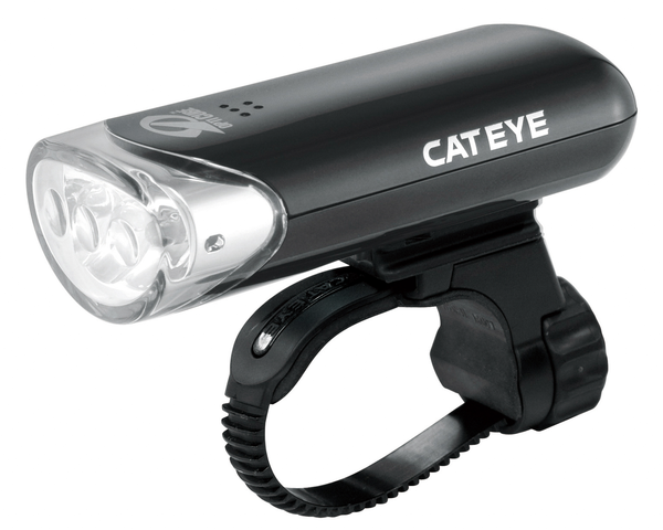 Cateye Headlight HL-EL135N Black w/battery